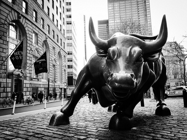 Wall Street’s Charging Bull was guerilla art