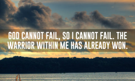 God Cannot Fail, So I Cannot Fail
