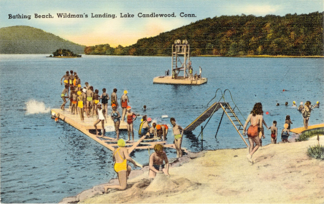 11 vintages images reveal the beauty of Connecticut's Candlewood Lake CT Restored