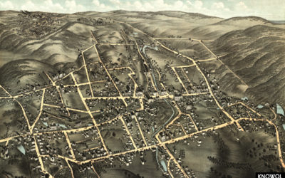 Beautiful old map of Bristol, Connecticut from 1878