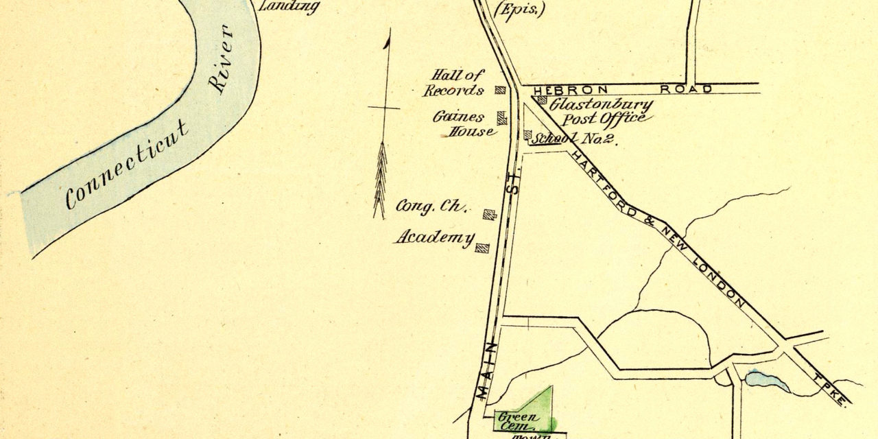Glastonbury, Rocky Hill, Enfield & Collinsville, CT in 1893